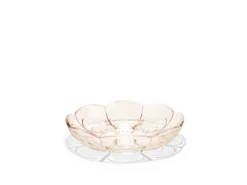 Isasjett ø16cm Toffee rose lily 2stk-Holmegaard