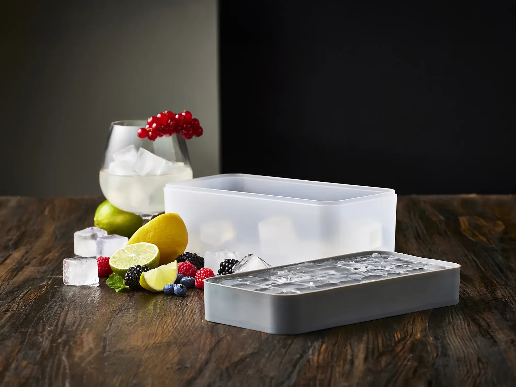 Isbitform med beholder silikon-Funktion Discount