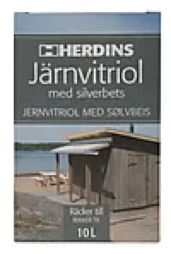 Jernivitrol med sølvbeis 300g-Herdins Hot