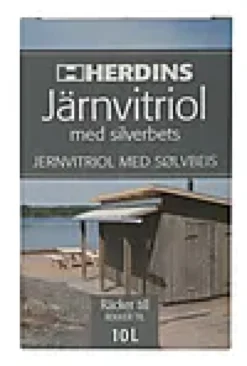 Jernivitrol med sølvbeis 300g-Herdins Hot