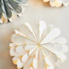 Julestjerne hvit Marigold papir 60cm 3,5m-Markslojd Best