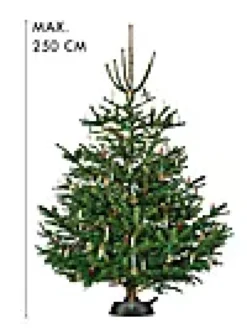 Juletrefot med fotpedal 36cm-Krinner Hot