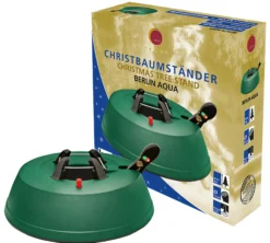 Juletrefot med pedal 39cm-Berlin aqua Clearance