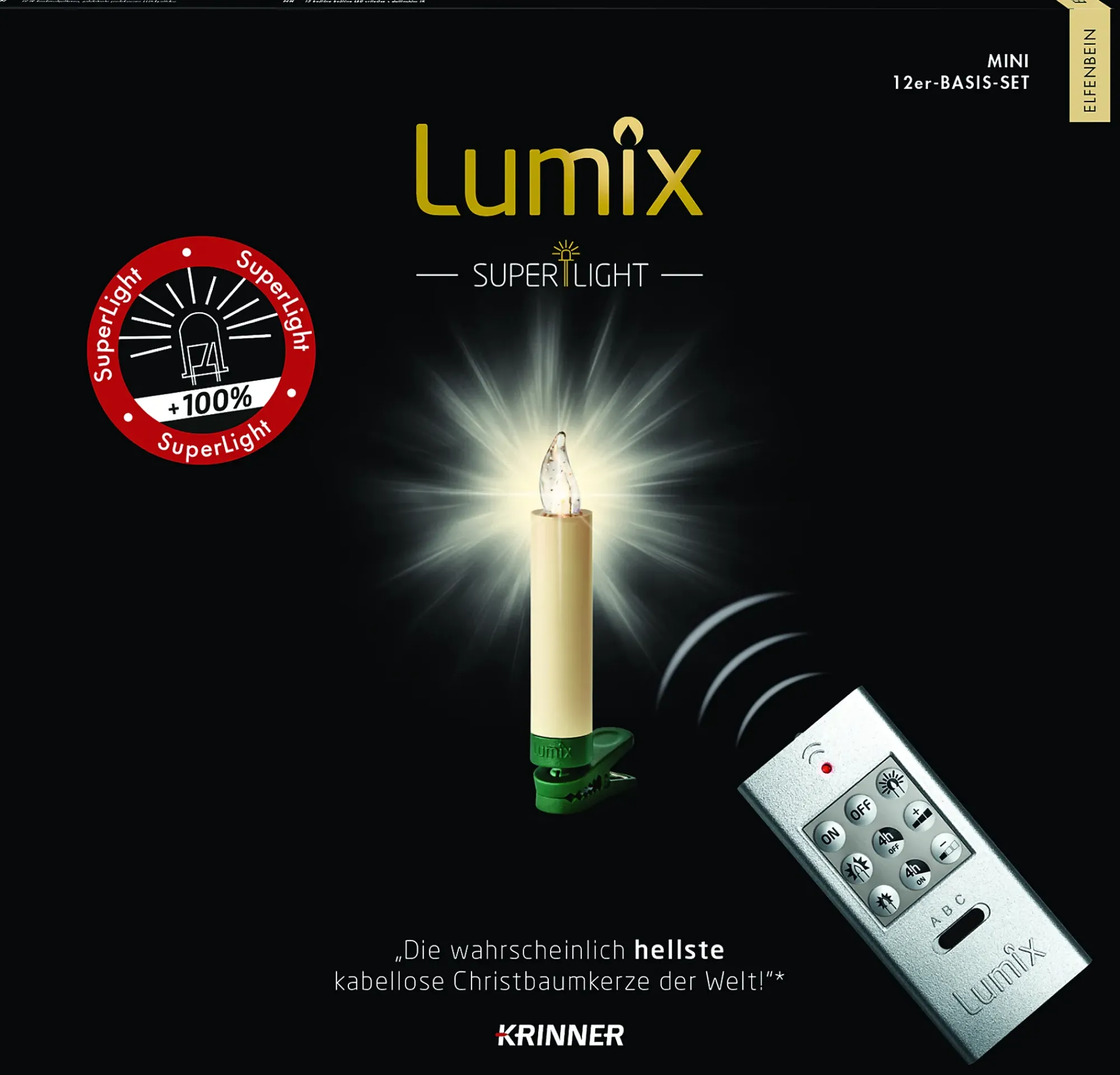 Juletrelys med led 12-Lumix Best