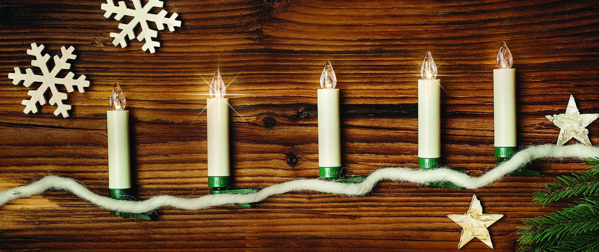 Juletrelys med led 12-Lumix Best