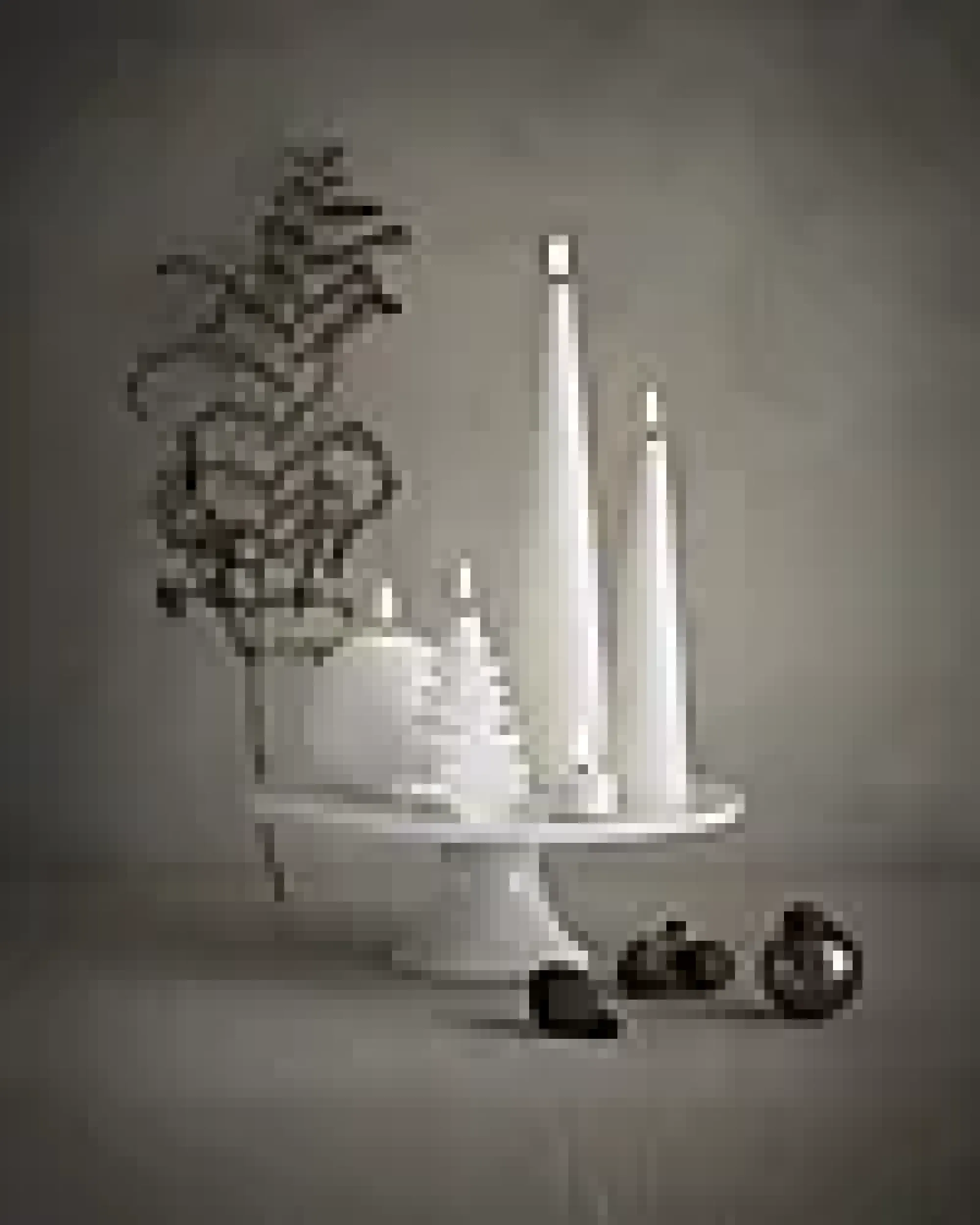 Juletre med med lys 11x21cm-Uyuni Online