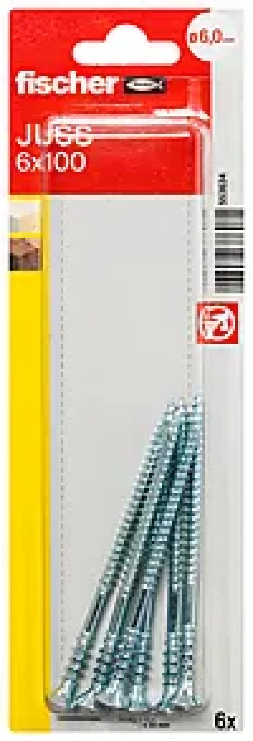 Justerskrue Juss 6x100mm 6 Stk-Fischer Best