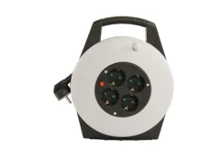 KABELSNELLE 10M 3G1,5MM² JORDET, 4-UTTAK-Valux Hot