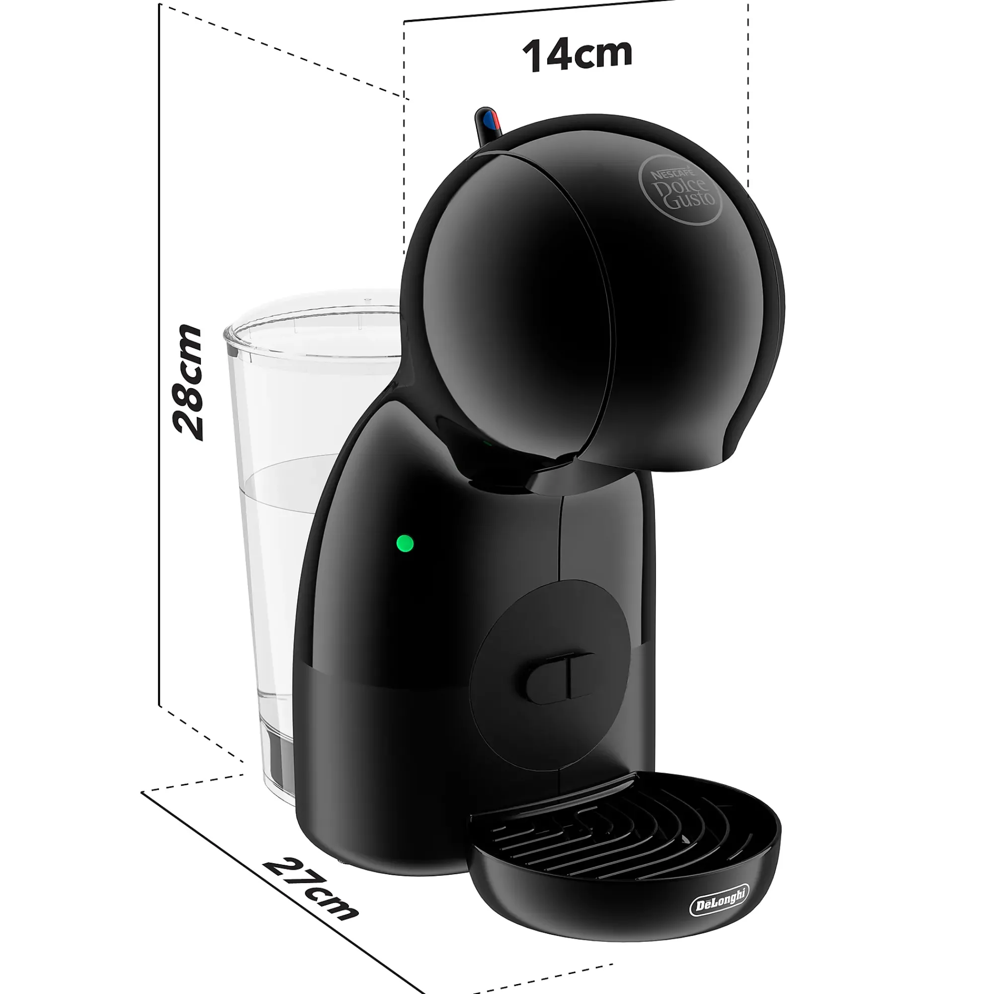 Kaffemaskin Piccolo Manual Black-Nescafé dolce gusto
