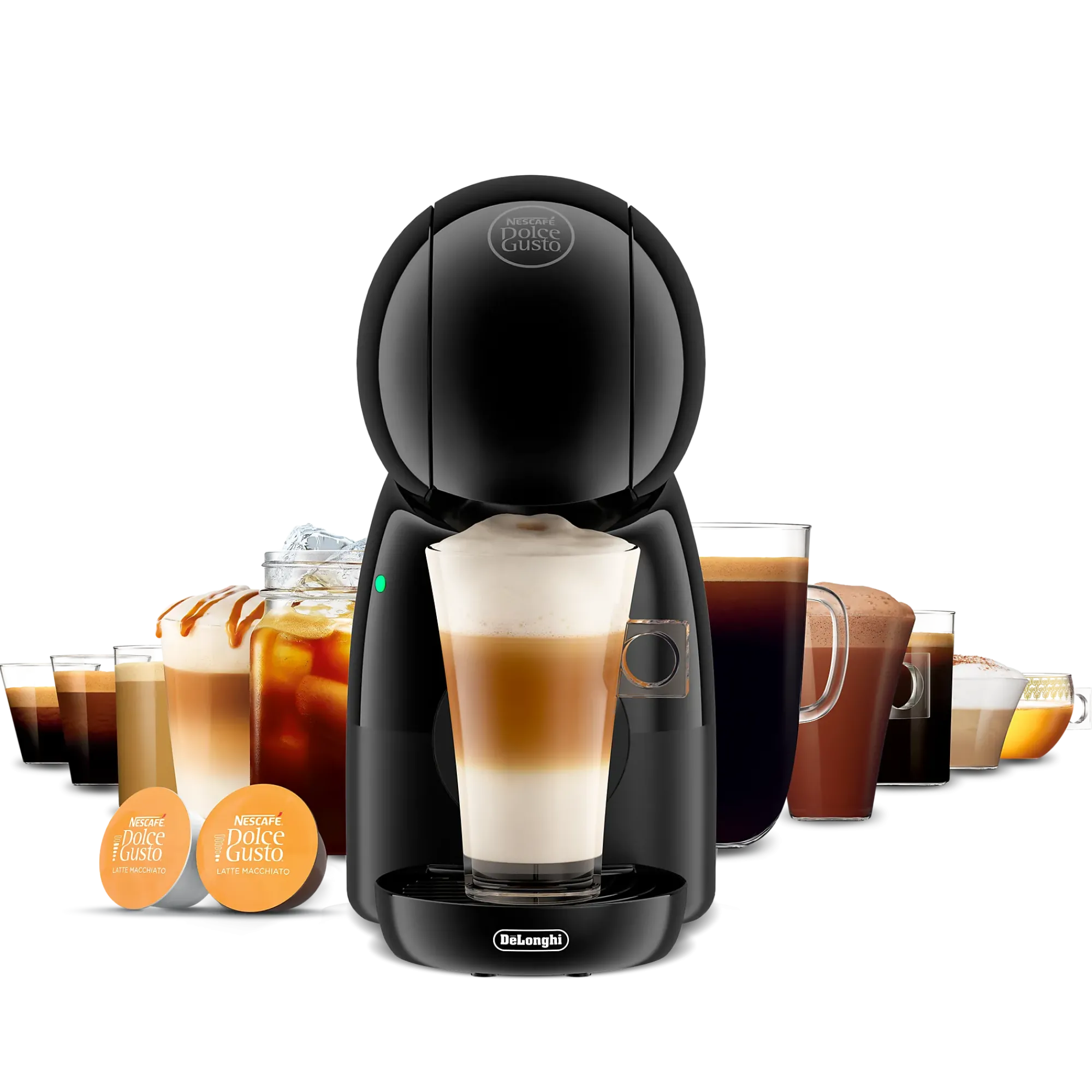 Kaffemaskin Piccolo Manual Black-Nescafé dolce gusto