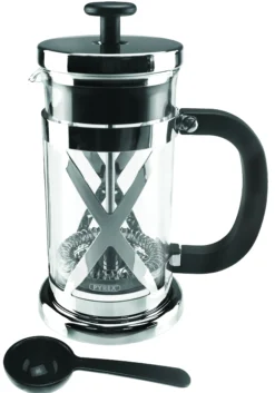 Kaffepresse 2 kopper krom-Aanonsen Discount