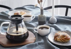Kaffetrakter Blooming Silver 1,25l-Obh nordica