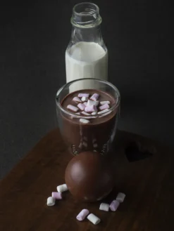 Kakaobombe med melkesjokolade og marshmallows-Cemo gourmet Best