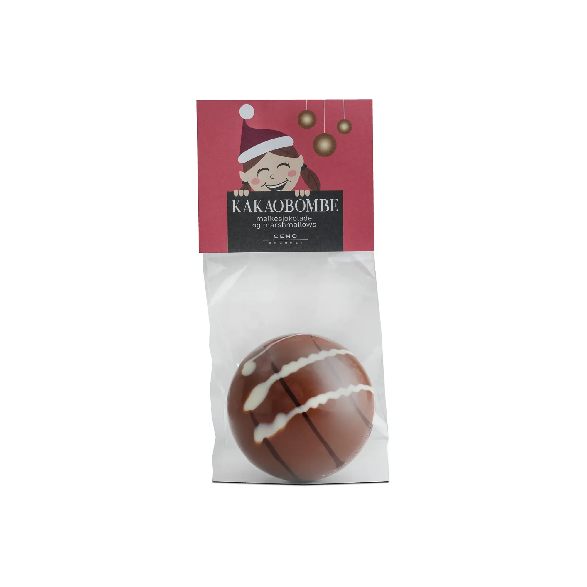Kakaobombe med melkesjokolade og marshmallows-Cemo gourmet Best