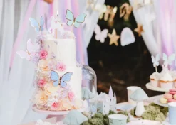 Kakelys enhjørning unicorn 9cm-Partydeco Sale