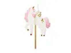 Kakelys enhjørning unicorn 9cm-Partydeco Sale