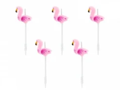 Kakelys Flamingo 3cm 5stk-Partydeco Online