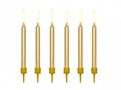 Kakelys med holder 6cm 6stk-Cacas Online