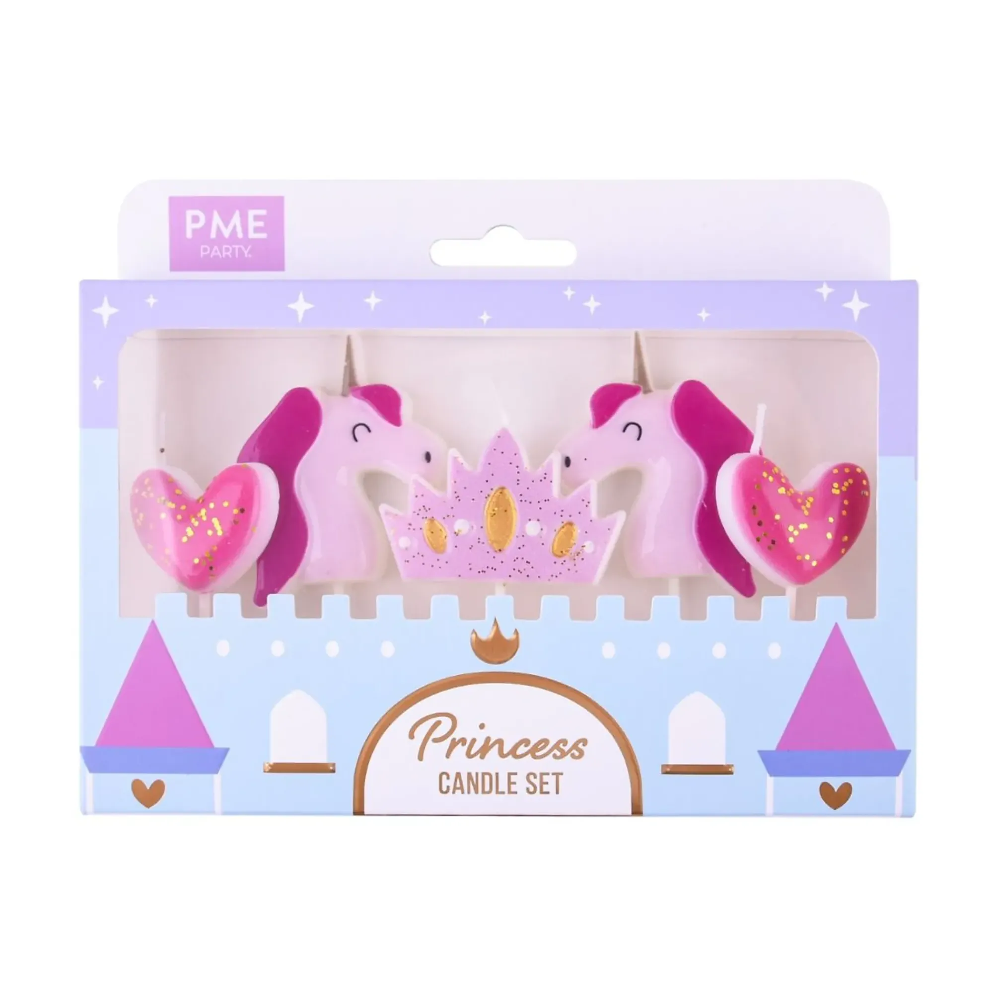 Kakelys Princess sett med 5 deler-Pme Clearance