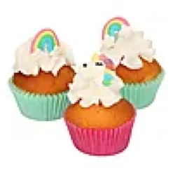 Kakepynt enhjørning 12stk-Funcakes Clearance
