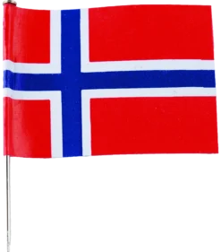 Kakepynt Flagg 10stk-Cacas Hot