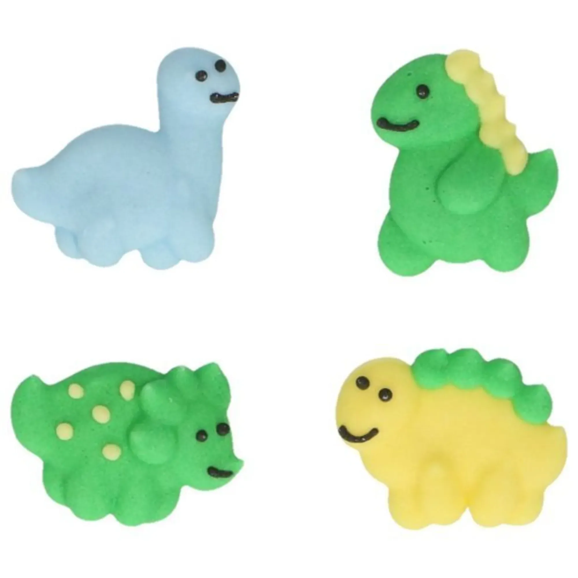 Kakepynt Spiselig Dinosaur 2cm 8stk-Funcakes