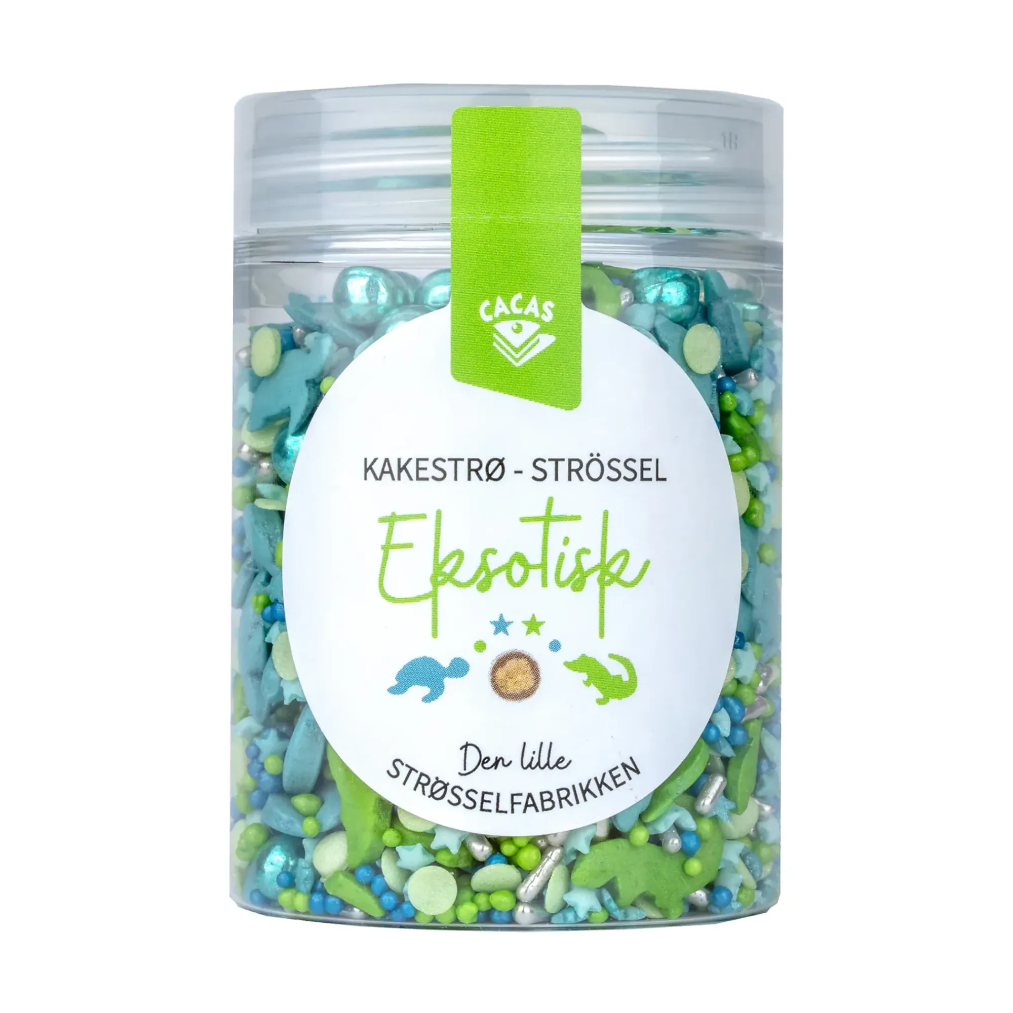 Kakestrø eksotisk 85g-Cacas Online