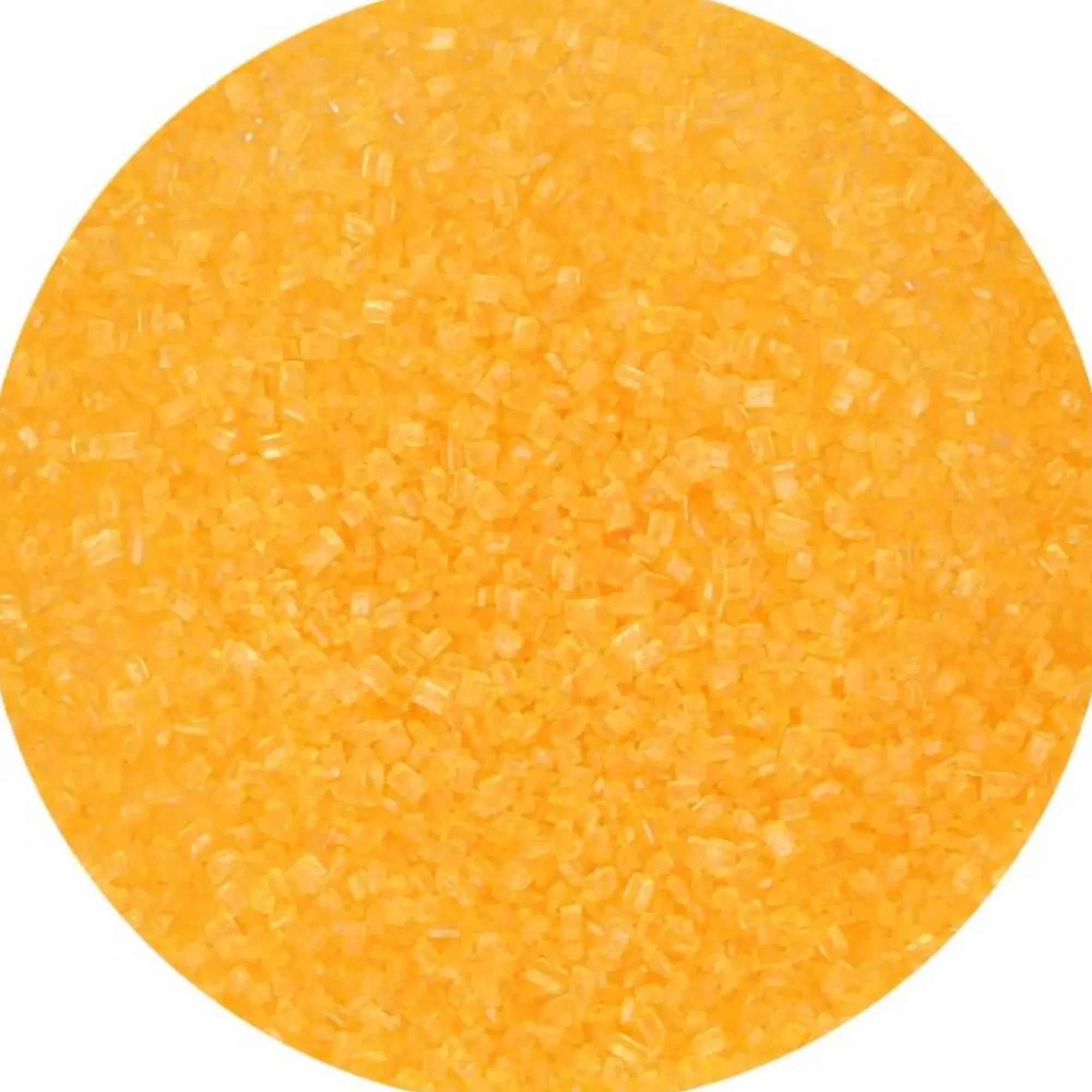 Kakestrø farget sukker orange 80G-Funcakes New