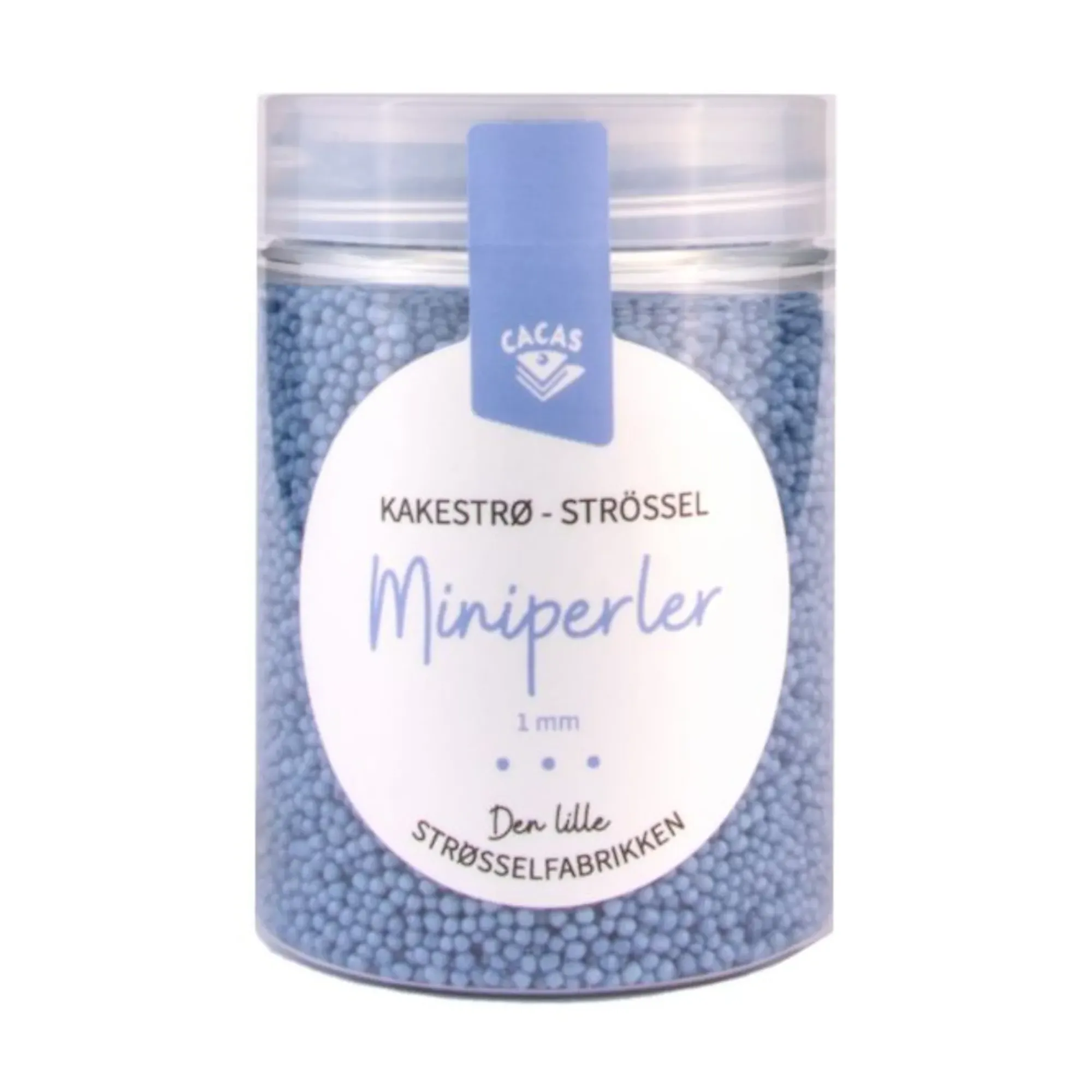 Kakestrø Miniperler Indigo 1mm 90g-Cacas Sale