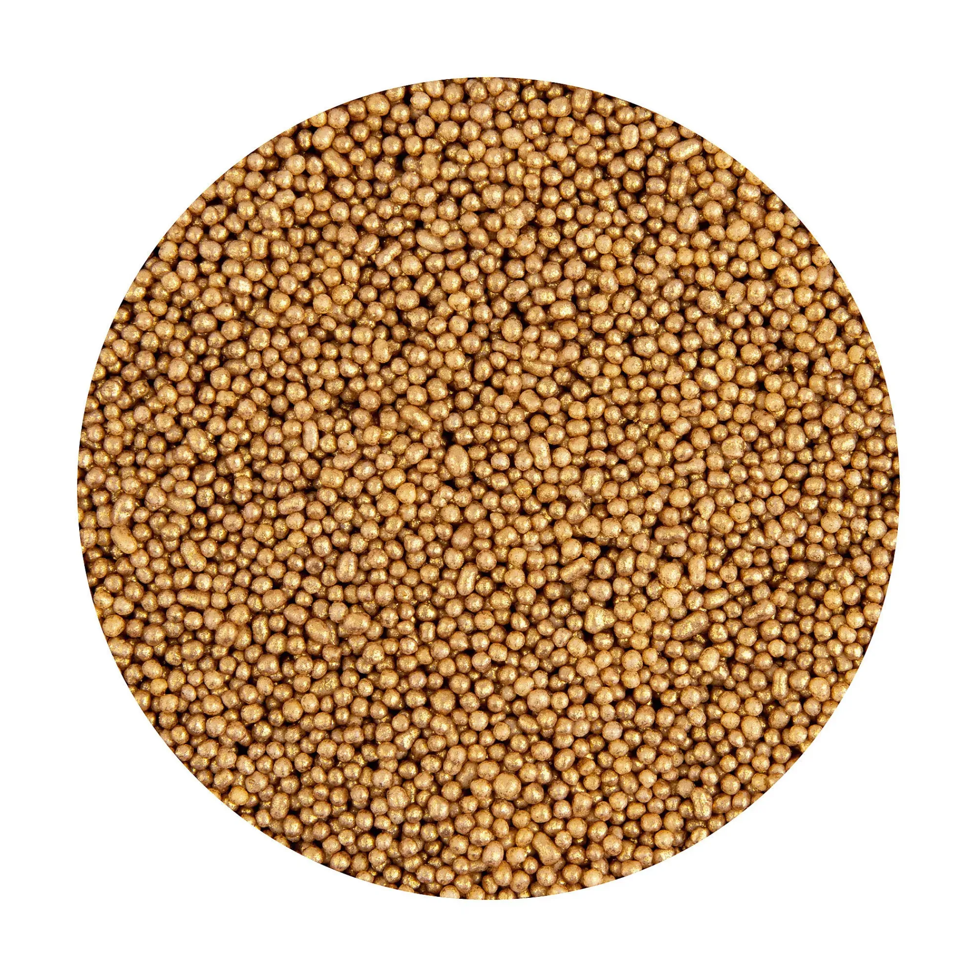 Kakestrø miniperler metallic 90g-Cacas Hot