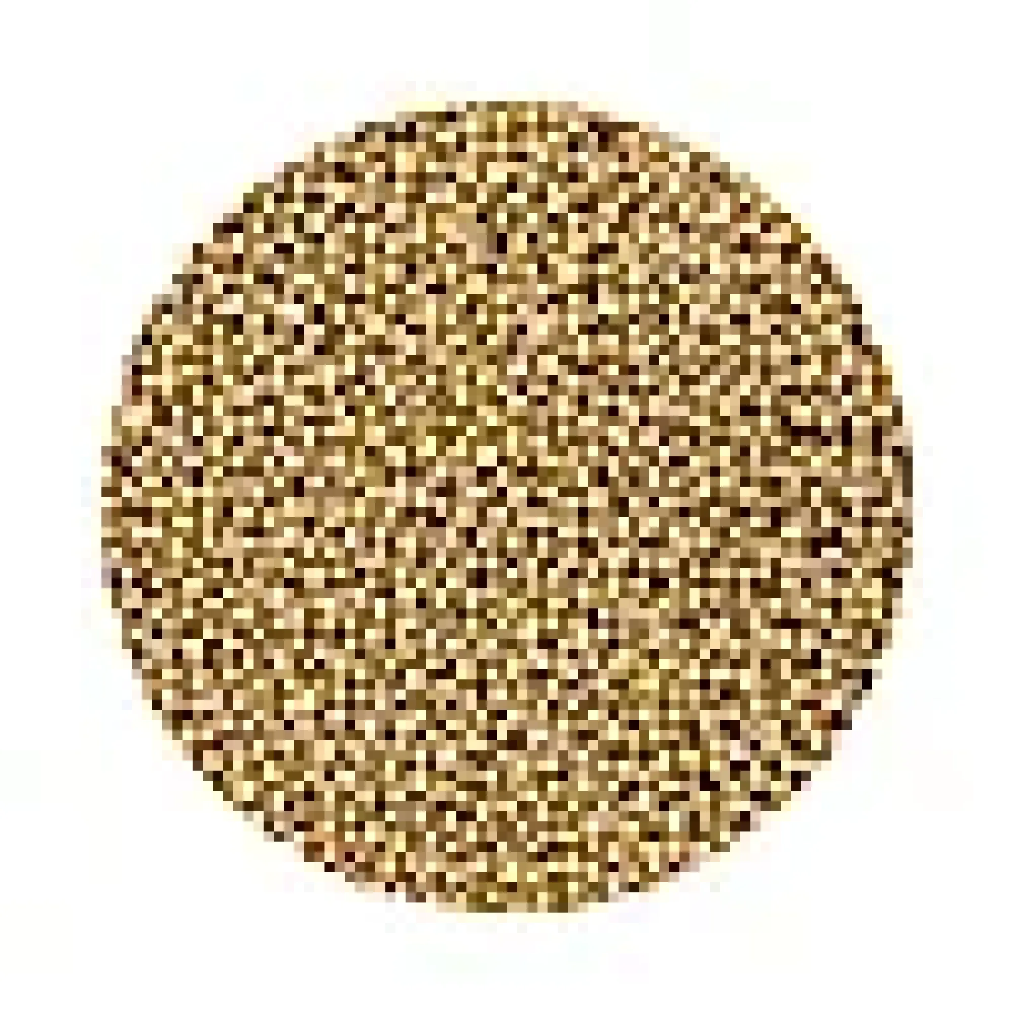 Kakestrø miniperler gull 2mm 100g-Cacas