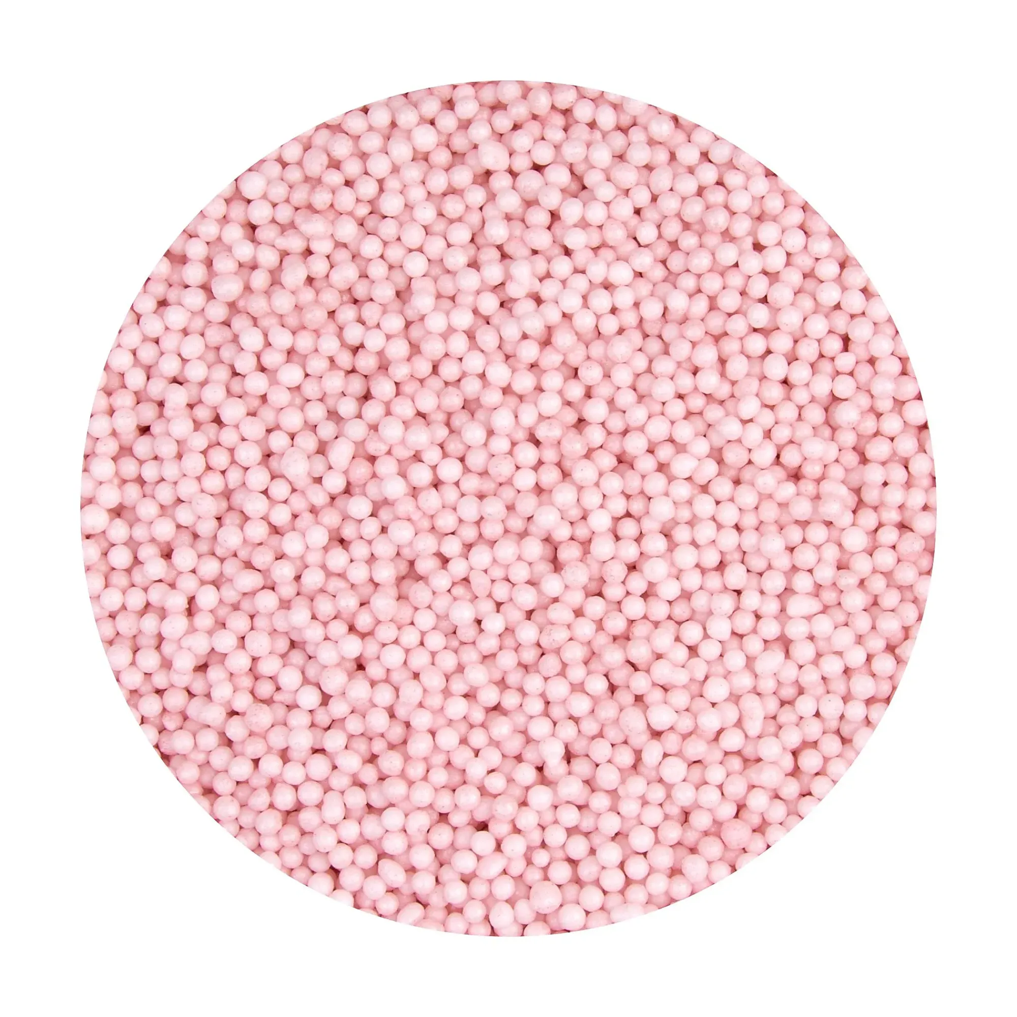 Kakestrø miniperler rosa pastell 90g-Cacas Clearance