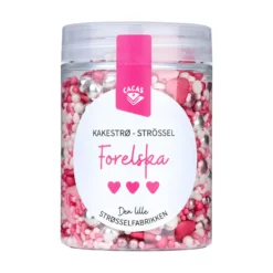 Kakestrø Valentine Forelska 85g-Cacas Hot