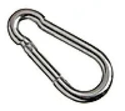 Karabinkrok elektro galvanisert 8x80mm-Pn Beslag Clearance