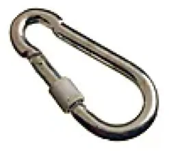 KARABINKROK MED LÅS ELEKTRO GALVANISERT 8X80MM-Pn Beslag Clearance