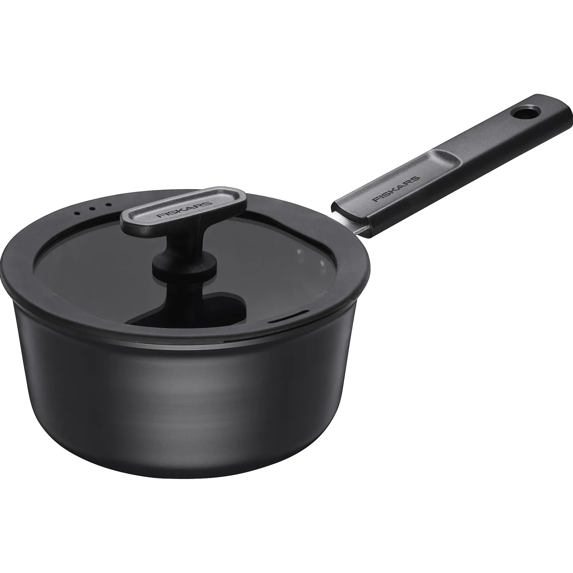 Kasserolle med lokk Hard Face 1,8l-Fiskars Discount