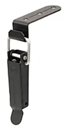Kassestrammer 165mm finstruktur svart med rustfri A4 tapp-Pn Beslag Hot
