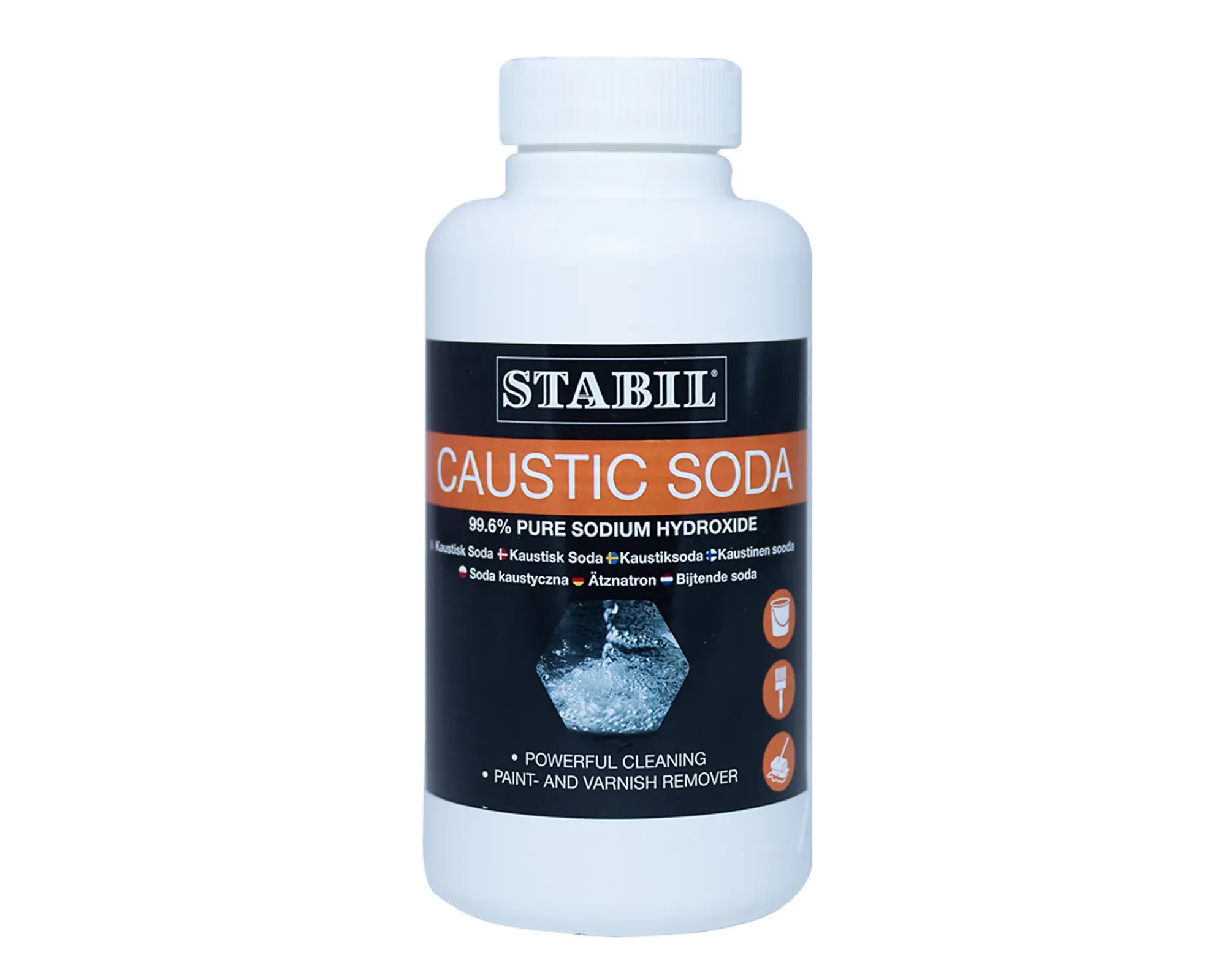 Kaustisk Soda 500G Multi-Stabil New