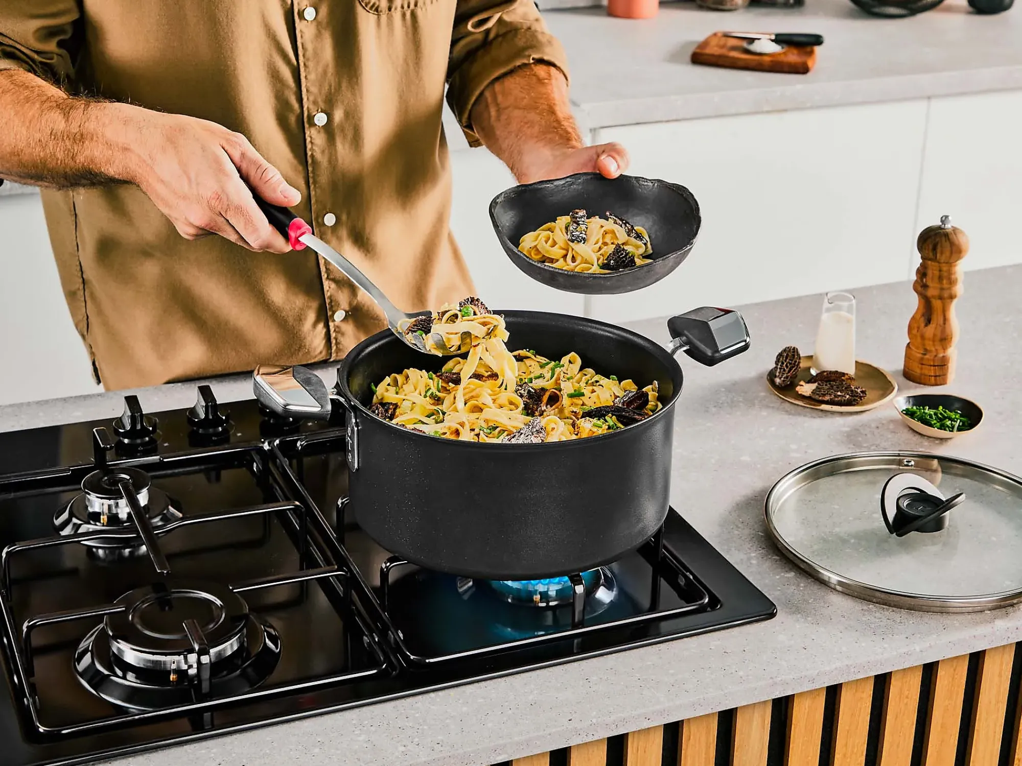 Kjele Excellence 20cm med lokk-Tefal Best