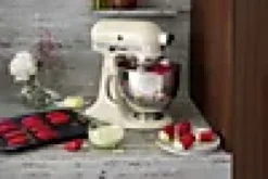 KJØKKENMASKIN KREM 4,8L ARTISAN-Kitchenaid New