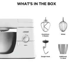 KJØKKENMASKIN KVL4101.W 1200W 6,7L RFRI M/EKSTRA SKÅL-Kenwood Sale