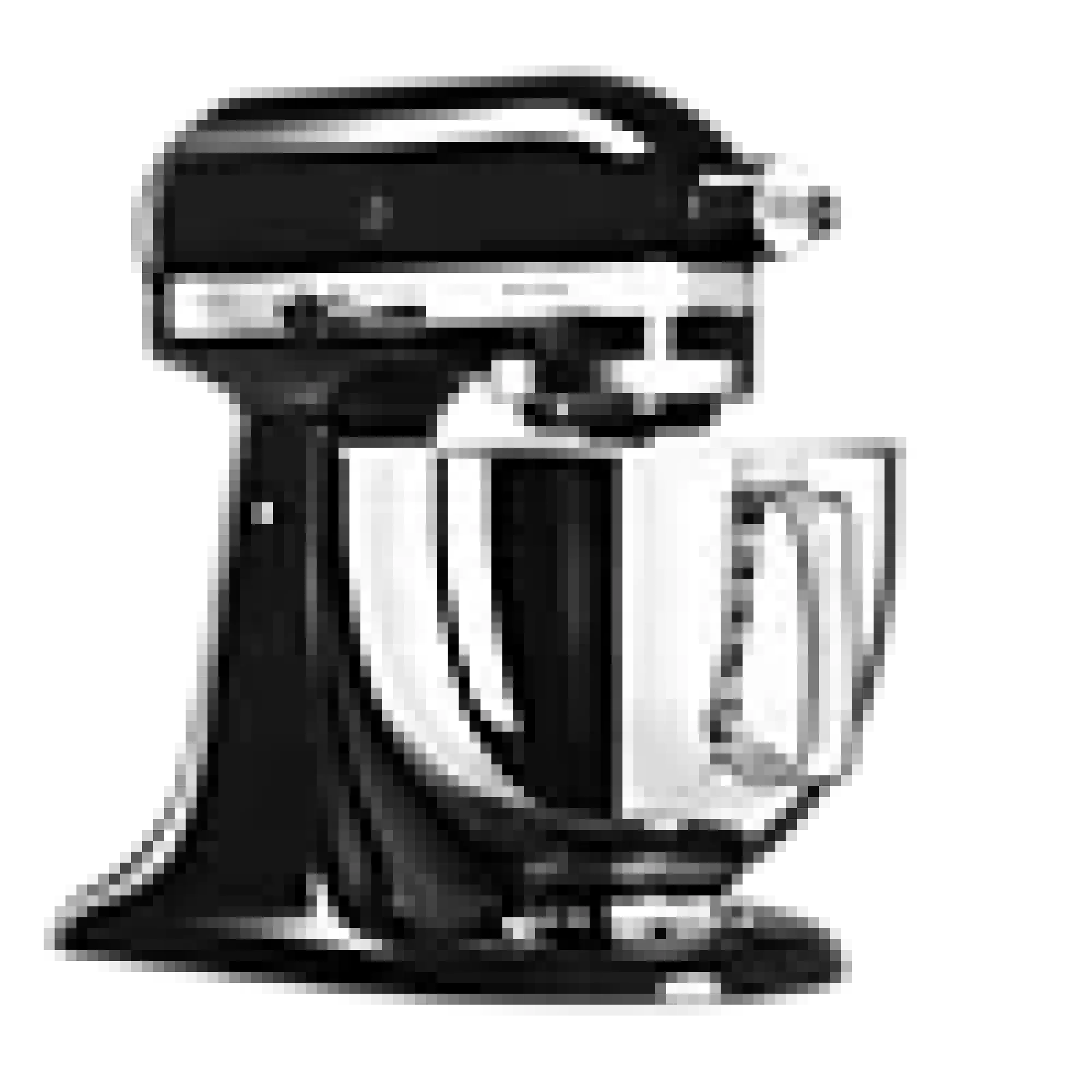 KJØKKENMASKIN SORT 4,8L ARTISAN MED VIPPEHODE-Kitchenaid Hot