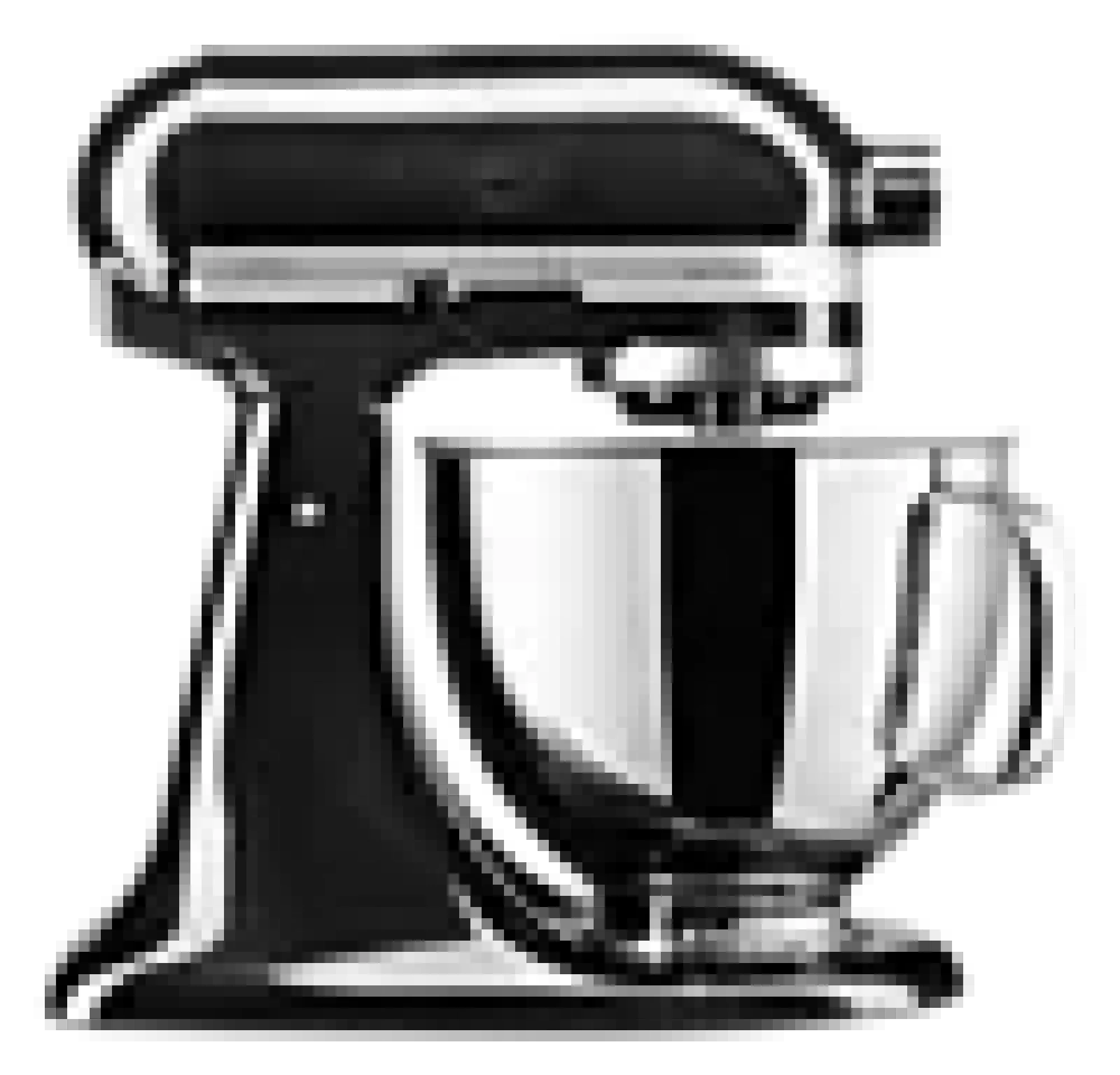 KJØKKENMASKIN SORT 4,8L ARTISAN MED VIPPEHODE-Kitchenaid Hot