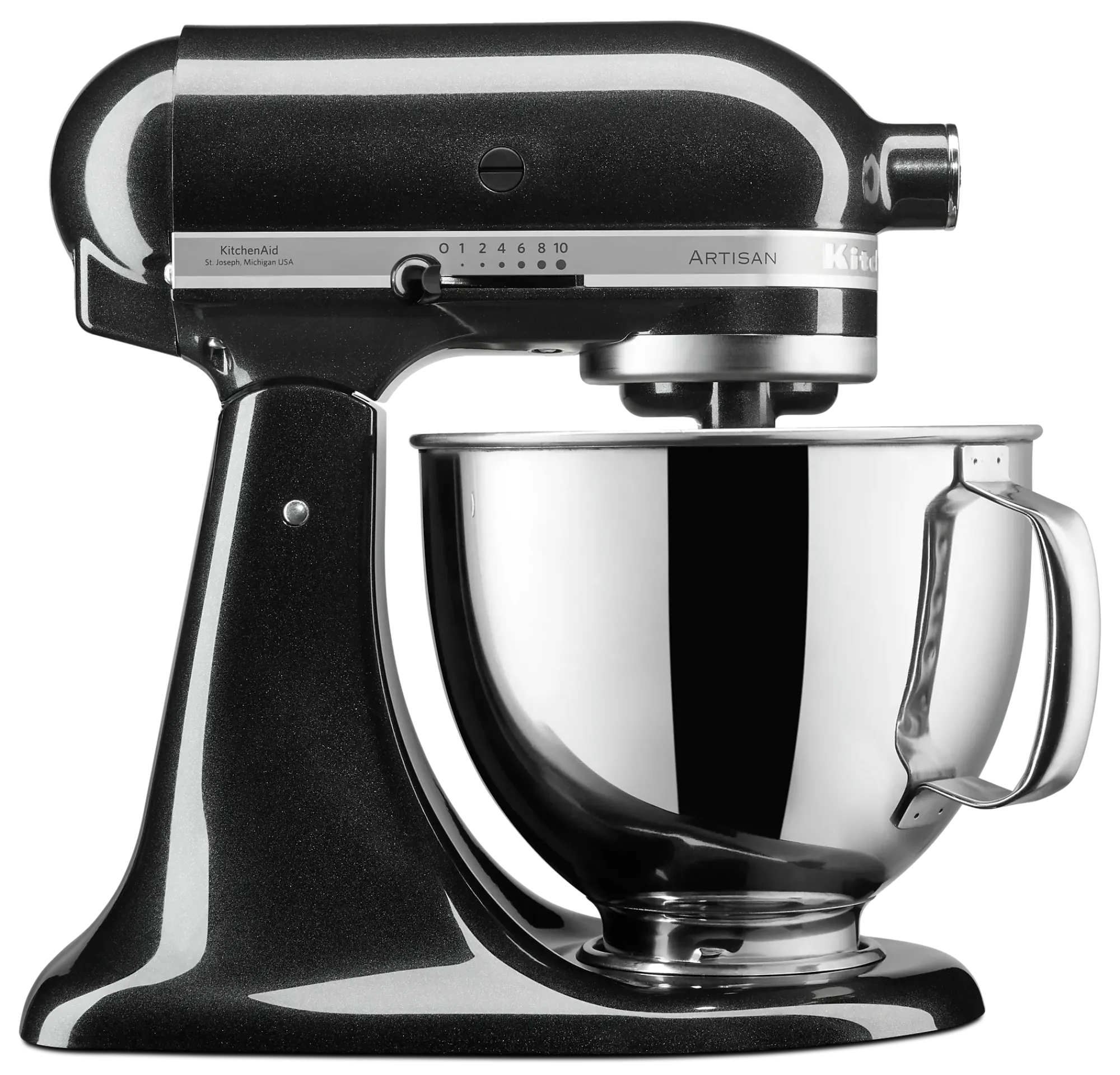 KJØKKENMASKIN SORT 4,8L ARTISAN MED VIPPEHODE-Kitchenaid Hot