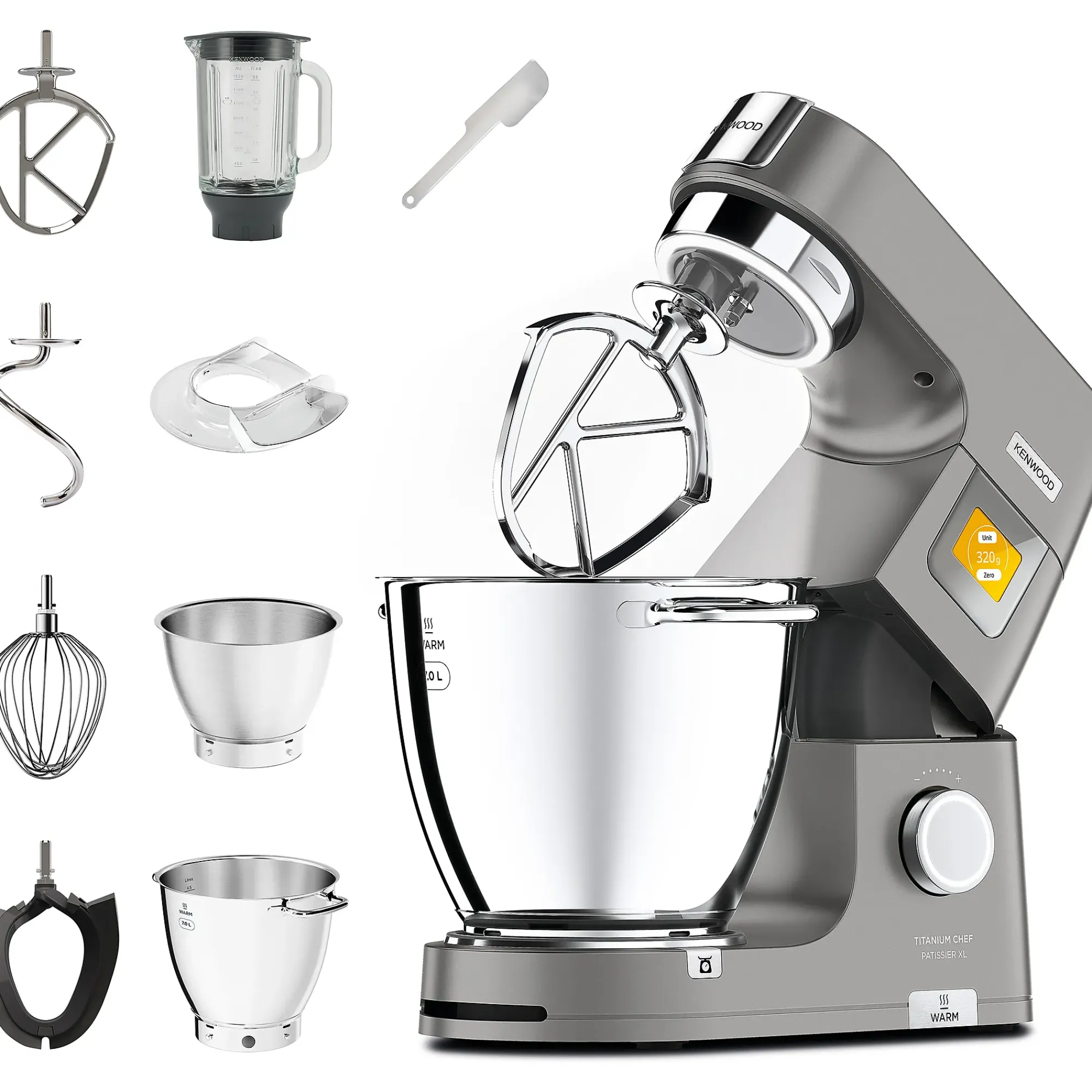 Kjøkkenmaskin Titanium Chef Patissier XL-Kenwood Sale