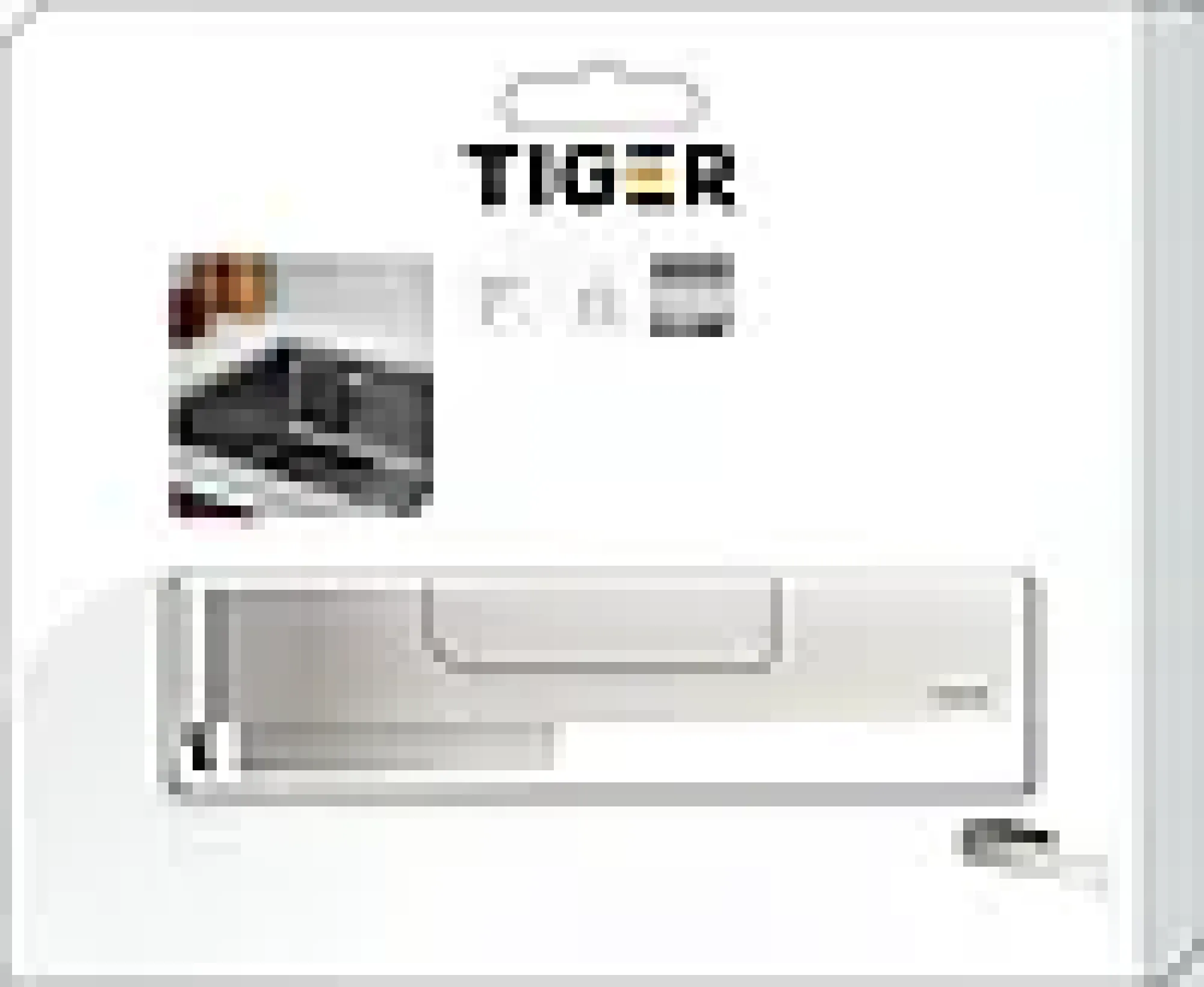 Klutoppheng Grå-Tiger Clearance