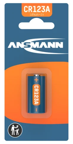 Knappcellebatteri CR123A-Ansmann Best