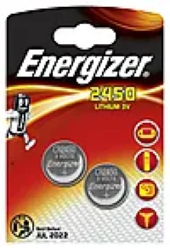 Knappcellebatteri CR2450 3V Lithium 2stk-Energizer Best
