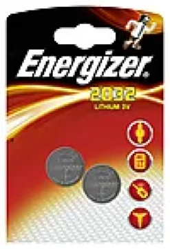 Knappcellebatteri CR2032 3V Lithium 2stk-Energizer Outlet