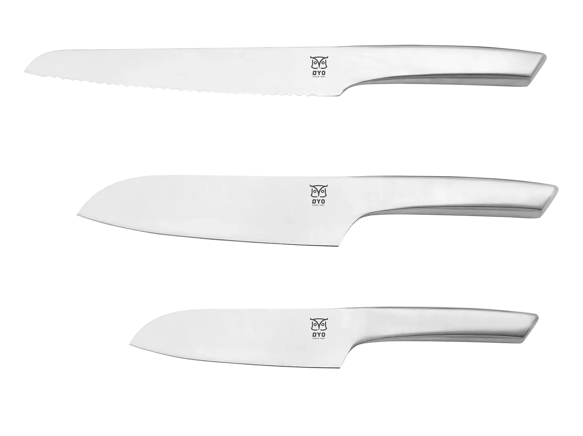 Knivsett Bris 3stk-Øyo Best